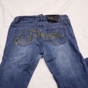 Ed Hardy Jeans with Distressing